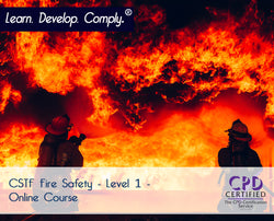 CSTF Fire Safety - Level 1 - Online Course - ComplyPlus LMS™ - The Mandatory Training Group UK -