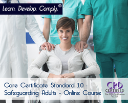 Care Certificate Standard 10 - Safeguarding Adults - Online Course - ComplyPlus LMS™ - The Mandatory Training Group UK -