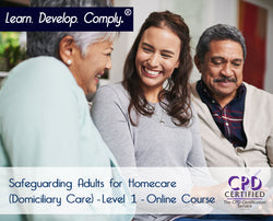 Safeguarding Adults for Homecare (Domiciliary Care) - Level 1 - ComplyPlus LMS™ - The Mandatory Training Group UK -