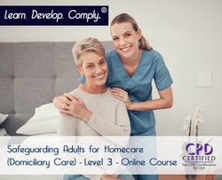 Safeguarding Adults for Homecare (Domiciliary Care) - Level 3 - Online Course - ComplyPlus LMS™ - The Mandatory Training Group UK -